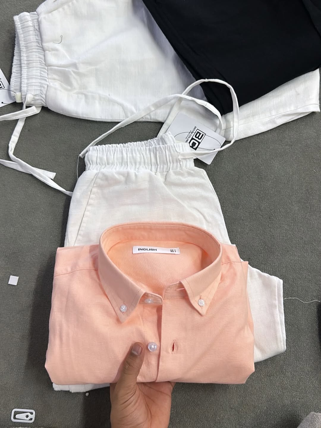 Premium Linen Shirt & Pant Combo for Men – Breathable Summer Co-ord Set (Multiple Colors)